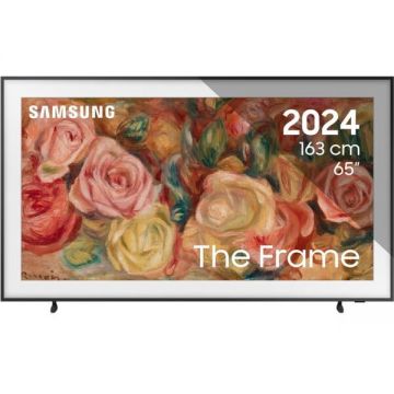 Samsung Televizor QLED Samsung The Frame 65LS03D, 165 cm, Ultra HD 4K, Smart TV, WiFi, CI+, Negru