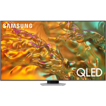 Samsung Televizor SAMSUNG QLED 50Q80D, 125 cm, Smart, 4K Ultra HD, Clasa G, Negru