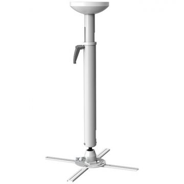 Suport Monitor Beamfix II 670 - 900 mm, ceiling mount (white)