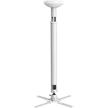 Suport Monitor Beamfix II 820 - 1200 mm, ceiling mount (white)