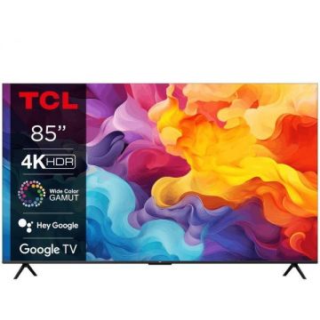 TCL Televizor LED TCL 216 cm, 85V6B, Ultra HD 4K, Smart TV, WiFi, CI, Negru