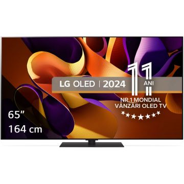 Televizor LED LG Smart TV OLED65G43LS Seria evo G4 164cm 4K UHD HDR