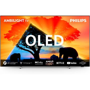 Televizor LED Philips Smart TV 48OLED769/12 Seria OLED769/12 121cm 4K UHD HDR Ambilight pe 3 laturi