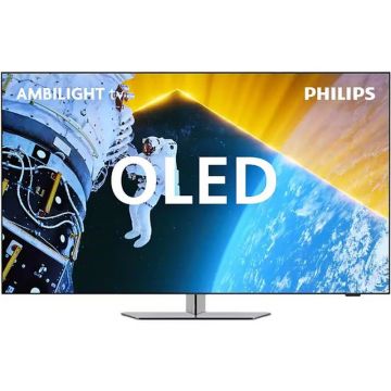 Televizor LED Philips Smart TV 48OLED819/12 Seria OLED819/12 121cm 4K UHD HDR Ambilight pe 3 laturi