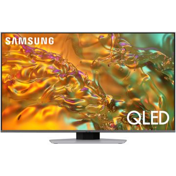 Televizor LED Samsung Smart TV QE50Q80D Seria Q80D 125cm argintiu 4K UHD HDR