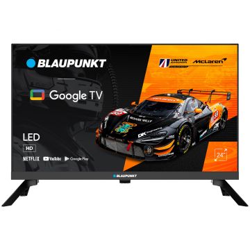 Televizor Smart Blaupunkt 24WGC5500S, 70 cm, HD, Google TV, Bluetooth, Wi-Fi, Clasa E